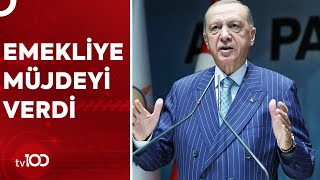 Cumhurbaşkanı Erdoğan, Milyonlarca Emeklinin Beklediği Açıklamayı Yaptı | TV100 Haber