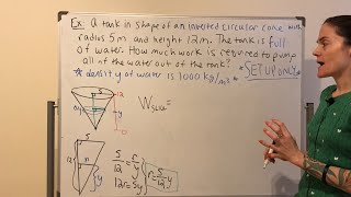 Calculus II: Work (Full lecture)