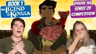 BOLIN GETS HIS HEART BROKEN! | Legend of Korra Reaction | Episode 5, "The Spirit of Competition"