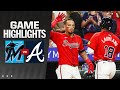 Marlins vs. Braves Game Highlights (8/2/24) | MLB Highlights