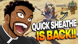 Longsword Quick Sheathe Is Back! Uth Duna (Apex) First Attempt.. • Monster Hunter  Wilds Gameplay