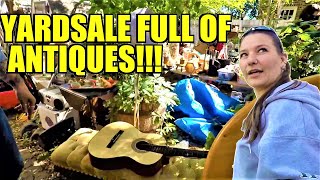 Ep303: AMAZING ANTIQUE FINDS AT THIS HUGE YARD SALE FULL OF COLLECTIBLES! 🤯🤯🤯