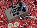 lotus pedal designs gray tremolo guitar effects pedal demo