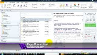 How to Color Email Messages from Certain People - Outlook 2010