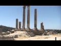 Citadel in Amman. Temple of Hercules