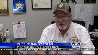 Prentiss County sheriff warns of phone scam