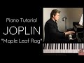 Maple Leaf Rag by Scott Joplin Tutorial