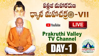 మహాకరుణ ధ్యాన మహాచక్రం -VII | Maha Karuna Dhyana Maha Chakram - 7 | Day 01