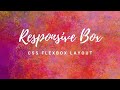 Responsive Equal height columns using css flexbox | CSS Flexbox Layout