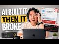 I tried vibe coding... I broke everything