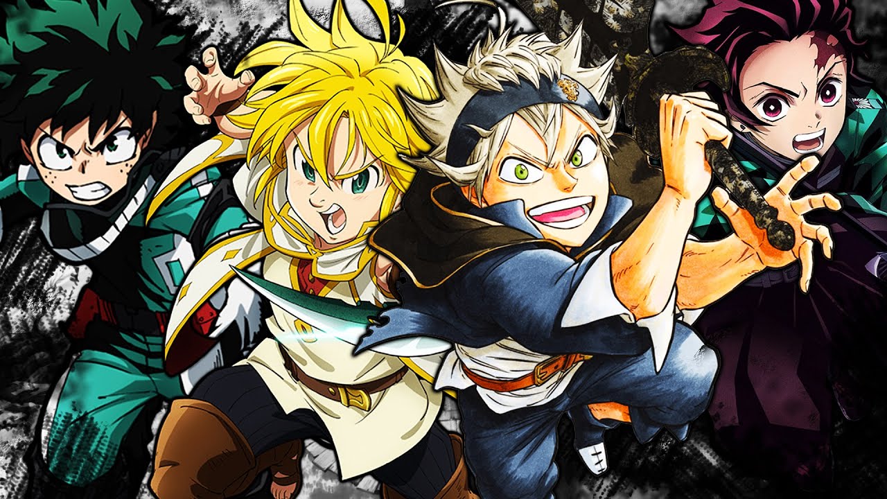 La Nueva Generación Del Anime Meliodas Midoriya Tanjiro Asta Rap
