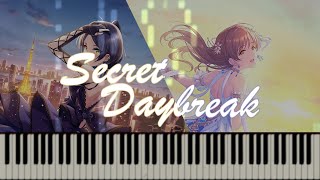 【デレマス】Secret Daybreak/デア・アウローラ【採譜してみた】