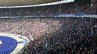 Hertha fans before and after  Köln