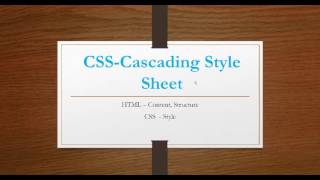 CSS - Sinhala tutorial (part 1)