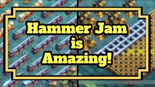 Hammer Jam is so helpful for my rushed base!