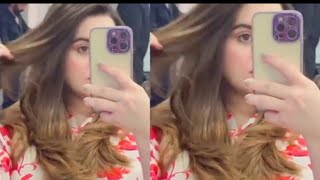 Minal Khan In Salon With Her Mother Before Going To Hospital|Pregnant Minal Khan in Salon|Minal khan