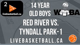 WMBA-14 boys Red River vs. 14 boys Tyndall Park-1