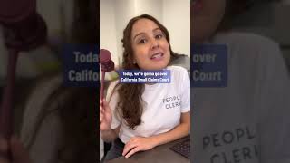 Guide To California Small Claims Court
