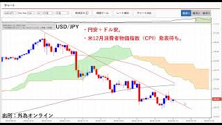 ドル円→年間レンジ予想困難だが、年末131円以上と予想。米CPIの発表控え様子見姿勢強まる。投資戦略どうする？