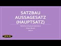 acs german language satzbau aussagesatz