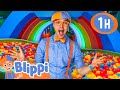 Blippi's Cool Colorful Clubhouse! | BEST OF BLIPPI! | Learn Colors and Science with Blippi!