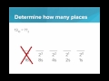 Decimal to Binary