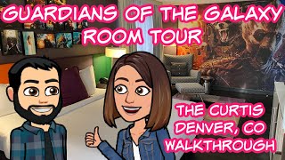Curtis Hotel Denver - Guardians of the Galaxy Room Tour and Hotel Walkthrough