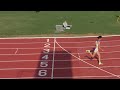 20160924 国体強化記録会5 ｼﾞｭﾆｱ女子100mh 2