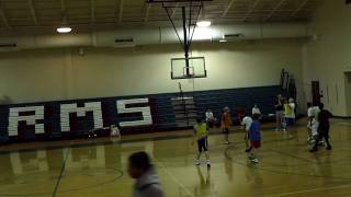 Hunter Clayton PksRec Huskies Basketball Practice 6 Scrimmage 020 (28).MP4