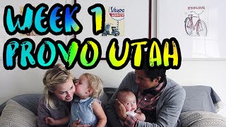 OUR 1ST VLOG!! Let's Sell Everything for an Adventure Around the World!! /// WEEK 1 : Provo, Utah