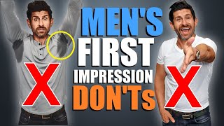 10 Mistakes KILLING Your First Impression! (STOP LOOKING STUPID)