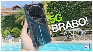 À Prova D'água, 5G, Tela Traseira e Bateria Gigante por R$ 1.100! FOSSIBOT F109 - Unboxing e Review