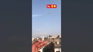 By 🪁😔#youtubeshorts #kite #kiteflying #patangbazi #kitefastival #shorts