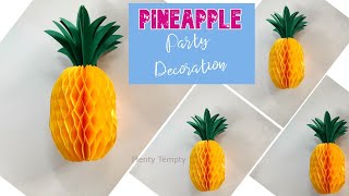 Easy Paper Crafts Pineapple/ Crafts With Paper Easy/ Art and Craft With Paper /Simple Craft Ideas