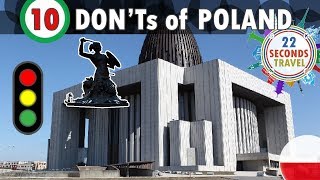 🔞 DON’Ts POLAND 2022 Warsaw Poland