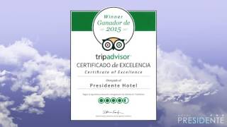 Certificado TripAdvisor Hotel Presidente