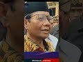 Mahfud  MD  Soal KPU Ubah Format Debat    #shorts