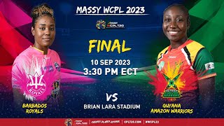 LIVE | Final | Barbados Royals vs Guyana Amazon Warriors | CPL 2023