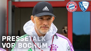 Pressetalk vor FC Bayern - VfL Bochum | Bundesliga | 🇩🇪