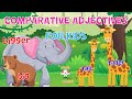 Comparative Adjectives And Game For Kids | 4K