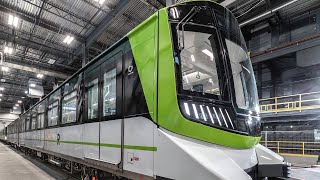 A first look at Montreal's new REM trains