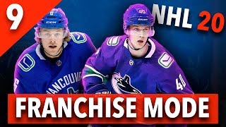NHL 20 | Vancouver Canucks Franchise Mode #9 "BROCK STAR"