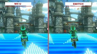 Mario Kart 8: Deluxe Graphics Comparison - Wii U vs. Switch