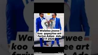 Walaloo  jawee  koo qopoytee art fariya  Ado 17 2020