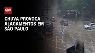 Chuva provoca alagamentos em São Paulo | CNN NOVO DIA