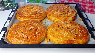 YERKEN SAYMAYI UNUTTURACAK TARİF🙈TEPSİ TEPSİ YAPIYORUM YAPILDIĞI ANDA BİTİYOR💯TEL TEL AYRILAN ÇÖREK