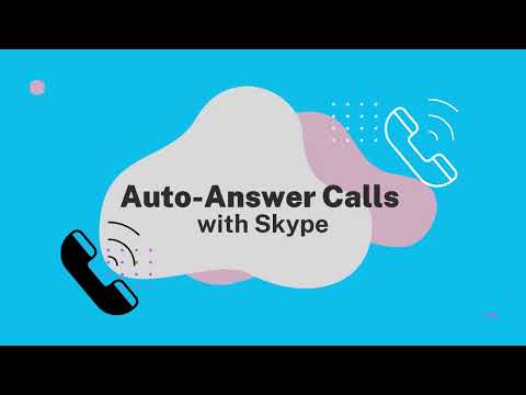 ¡Cómo contestar llamadas automáticamente con Skype!