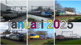 Treinen langs Barneveld - januari 2025