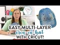 EASY MULTI-LAYER IRON-ON HAT WITH CRICUT!