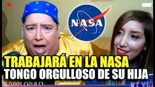 LA HIJA DE TONGO OBTUVO TRABAJO EN LA NASA Y EL CANTANTE SE MUESTRA ORGULLOSO DE TODOS SUS HIJOS